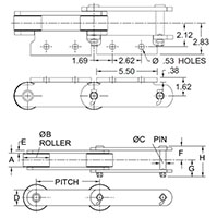 Roller-Conveyor-Chains---614R-CHAIN---A2-ATTACHMENT_2