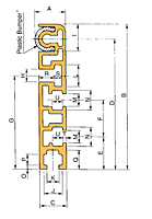 DOUBLE PLUS® Pallet Guide Rail-C2050VRP-PGR