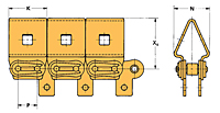 Stock Specialty Attachment Chain - 40 BINDERY