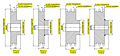 No. 40 - 1/2" Pitch - Multiple Strand Sprockets-2