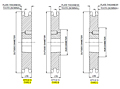 No. 50 - 5/8" Pitch - TAPER-LOCK® Sprockets-2